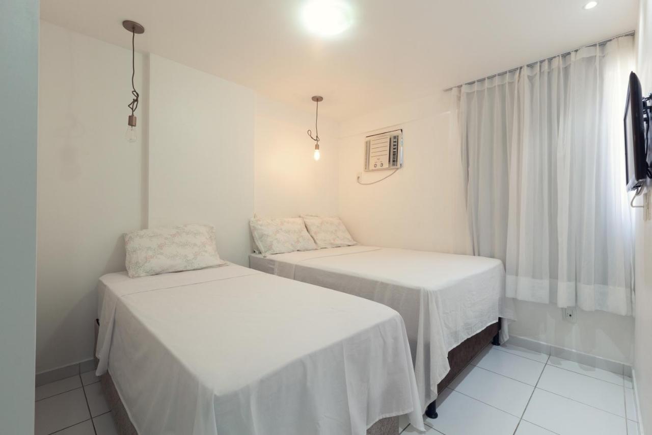 Flat Quarto E Sala C/ Vista Mar Espetacular Daire Maceió Dış mekan fotoğraf