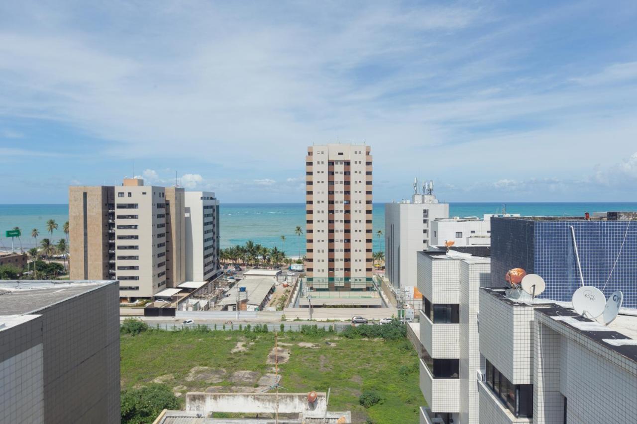 Flat Quarto E Sala C/ Vista Mar Espetacular Daire Maceió Dış mekan fotoğraf