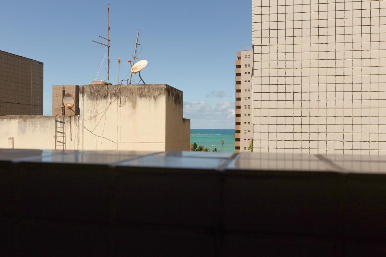 Flat Quarto E Sala C/ Vista Mar Espetacular Daire Maceió Dış mekan fotoğraf