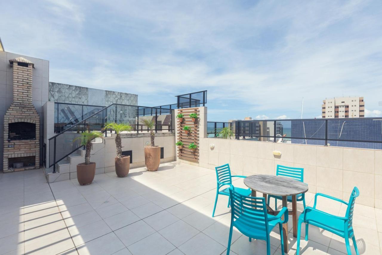 Flat Quarto E Sala C/ Vista Mar Espetacular Daire Maceió Dış mekan fotoğraf