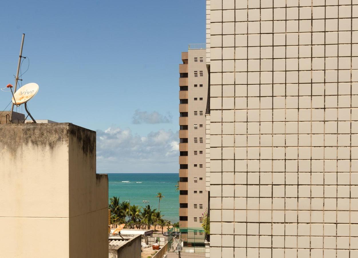 Flat Quarto E Sala C/ Vista Mar Espetacular Daire Maceió Dış mekan fotoğraf