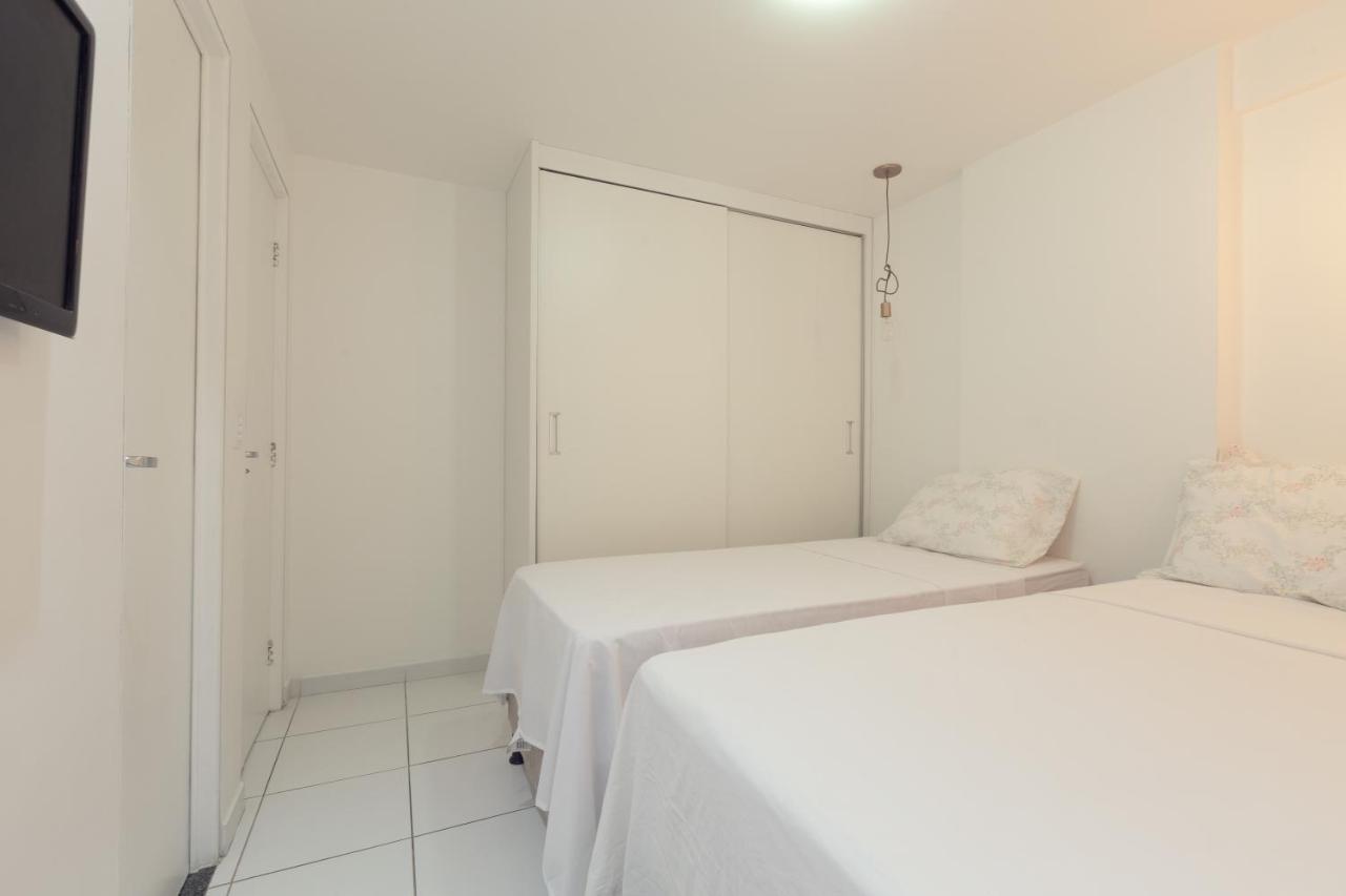 Flat Quarto E Sala C/ Vista Mar Espetacular Daire Maceió Dış mekan fotoğraf